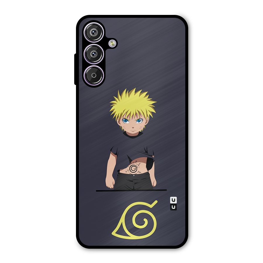 Naruto Kid Metal Back Case for Galaxy F15