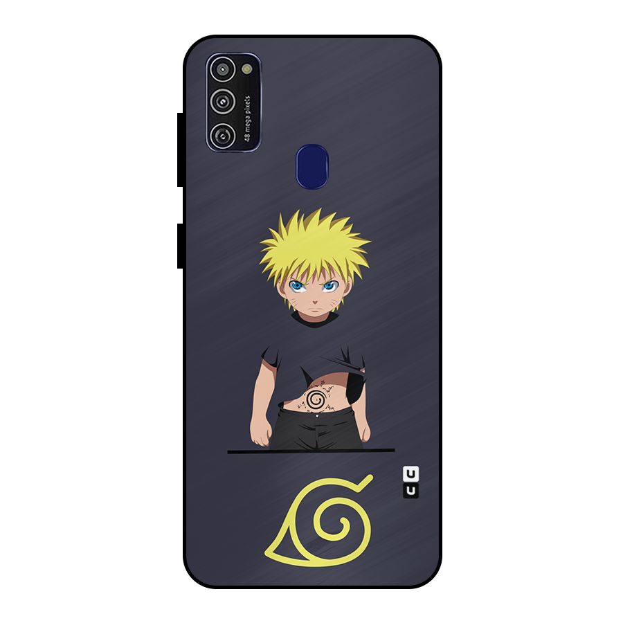 Naruto Kid Metal Back Case for Galaxy M21