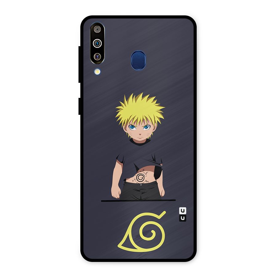 Naruto Kid Metal Back Case for Galaxy M30