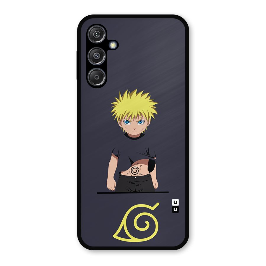 Naruto Kid Metal Back Case for Galaxy M34 5G