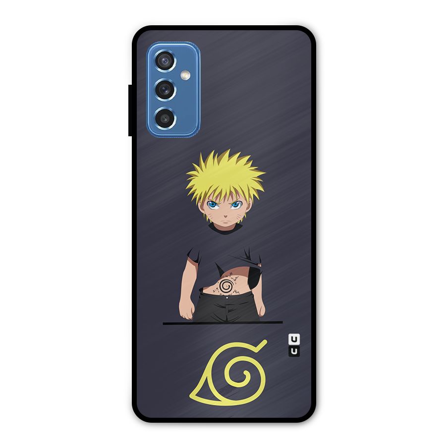 Naruto Kid Metal Back Case for Galaxy M52 5G