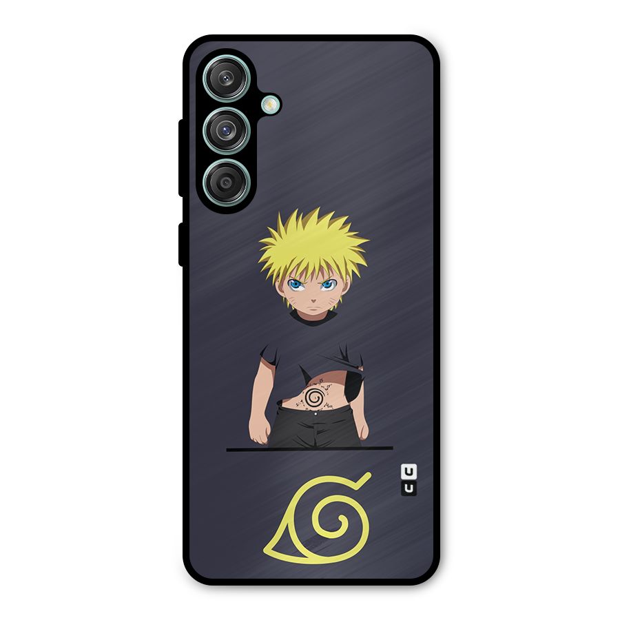 Naruto Kid Metal Back Case for Galaxy M55 5G