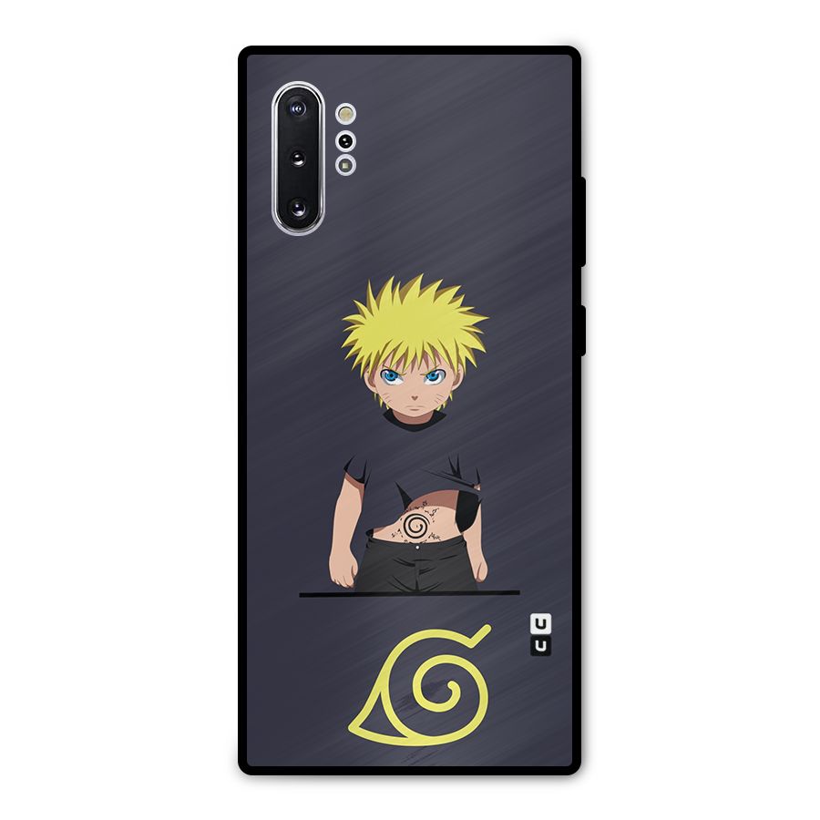 Naruto Kid Metal Back Case for Galaxy Note 10 Plus