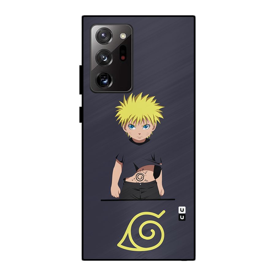 Naruto Kid Metal Back Case for Galaxy Note 20 Ultra 5G