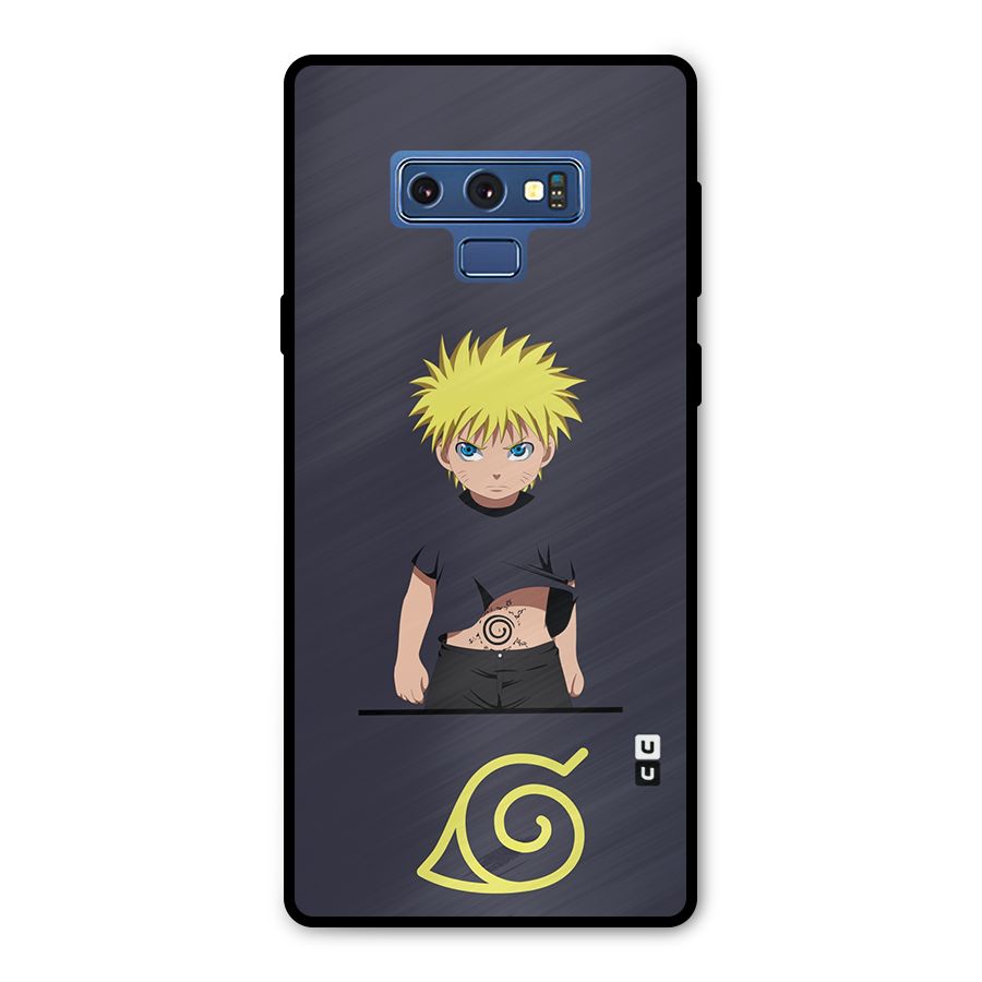 Naruto Kid Metal Back Case for Galaxy Note 9