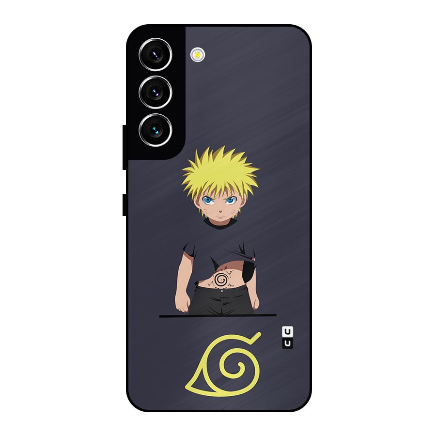Naruto Kid Metal Back Case for Galaxy S22 5G