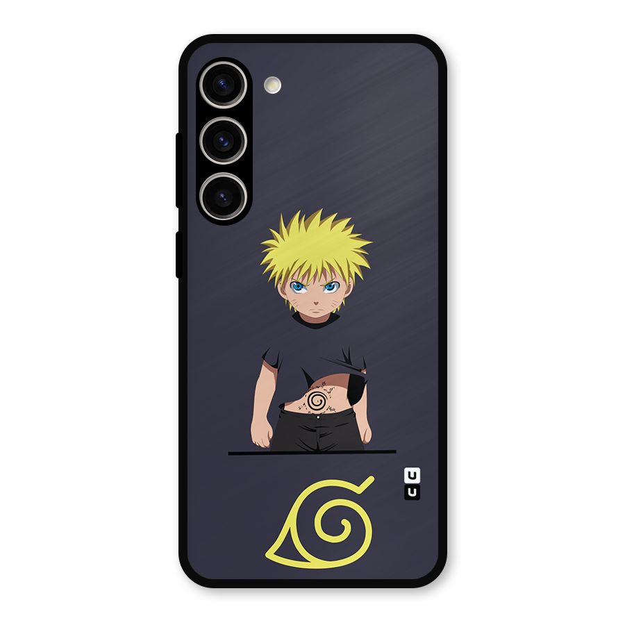 Naruto Kid Metal Back Case for Galaxy S23 Plus