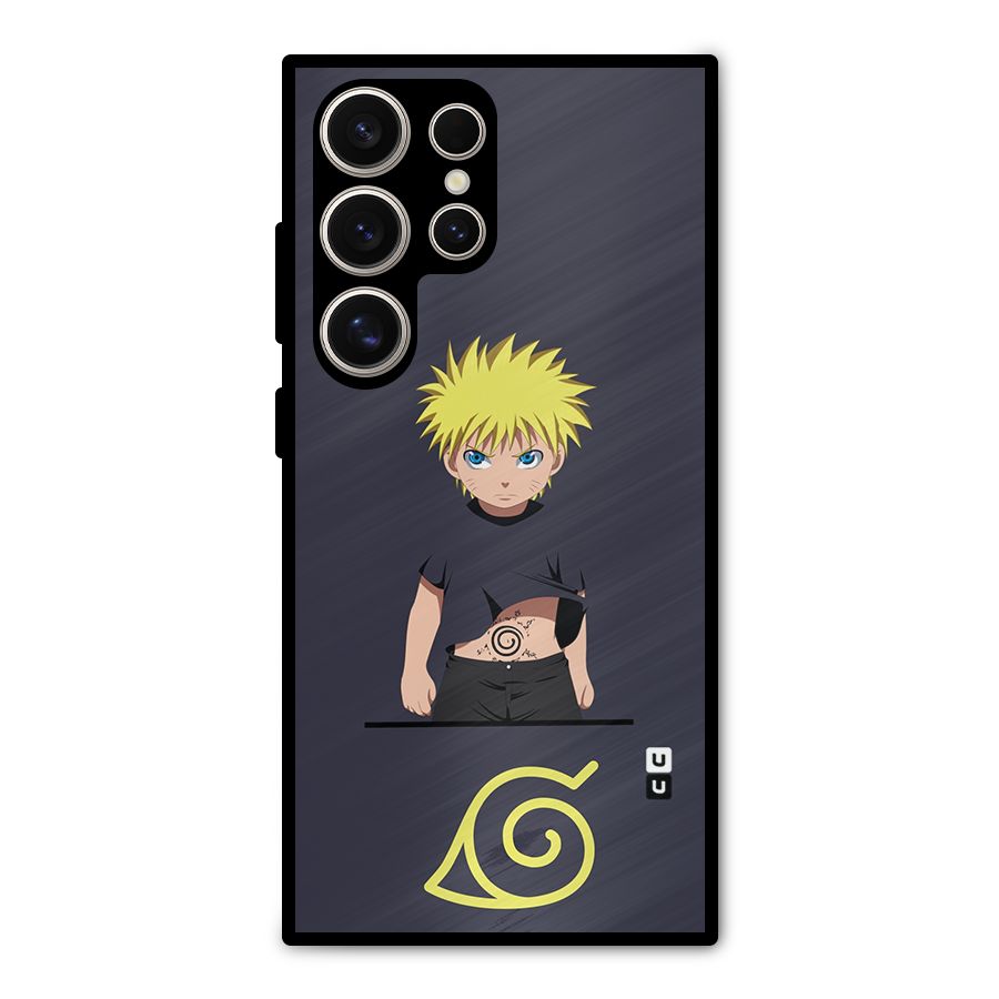 Naruto Kid Metal Back Case for Galaxy S24 Ultra
