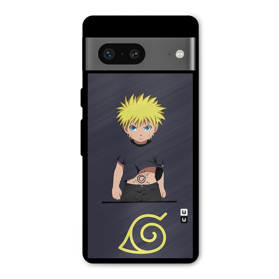 Naruto Kid Metal Back Case for Google Pixel 7