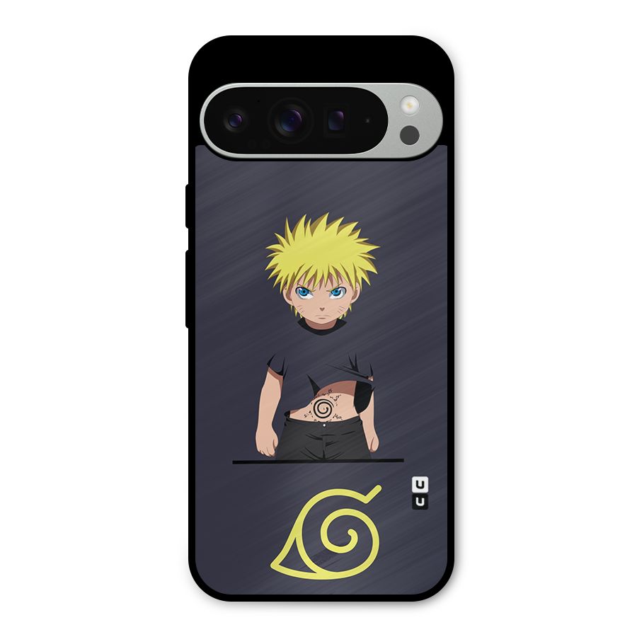 Naruto Kid Metal Back Case for Google Pixel 9 Pro XL