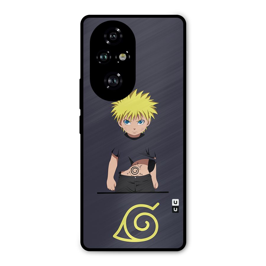 Naruto Kid Metal Back Case for Honor 200 Pro