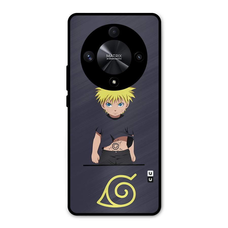 Naruto Kid Metal Back Case for Honor X9b
