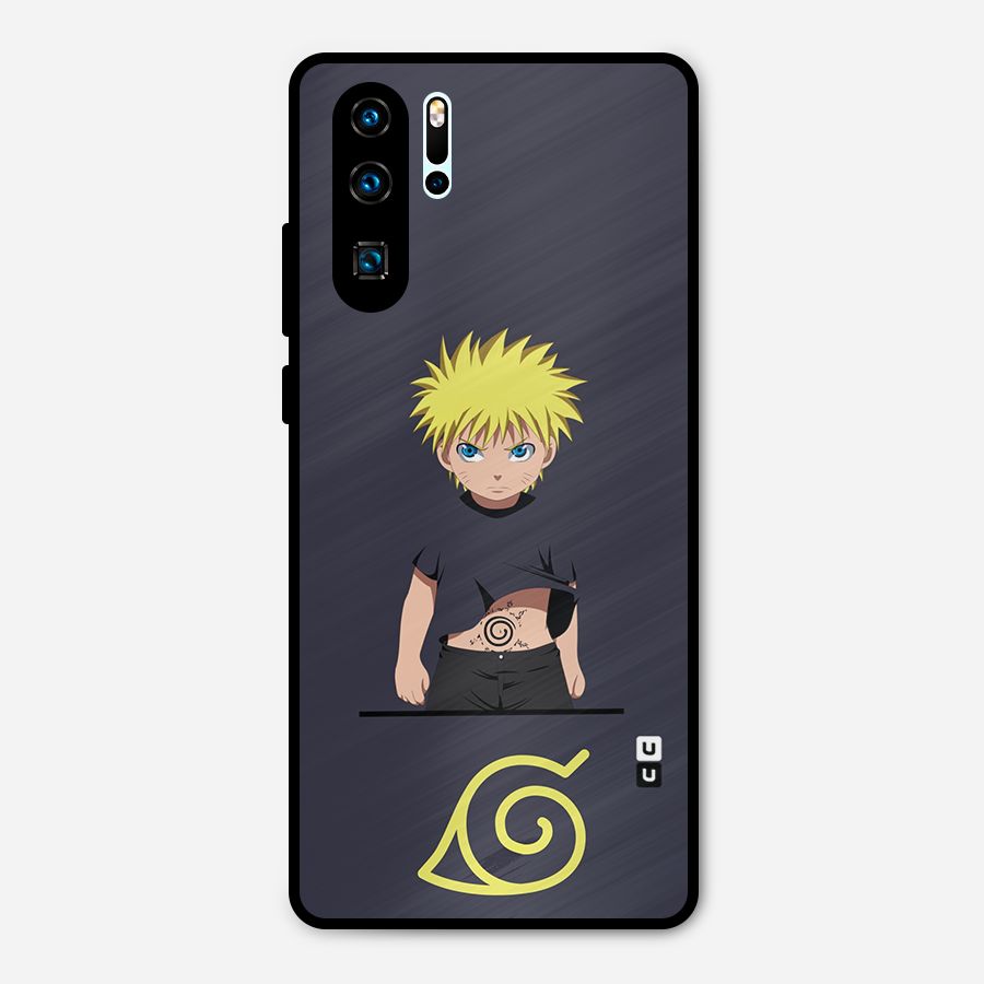 Naruto Kid Metal Back Case for Huawei P30 Pro