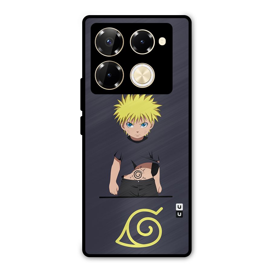 Naruto Kid Metal Back Case for Infinix Note 40 Pro Plus