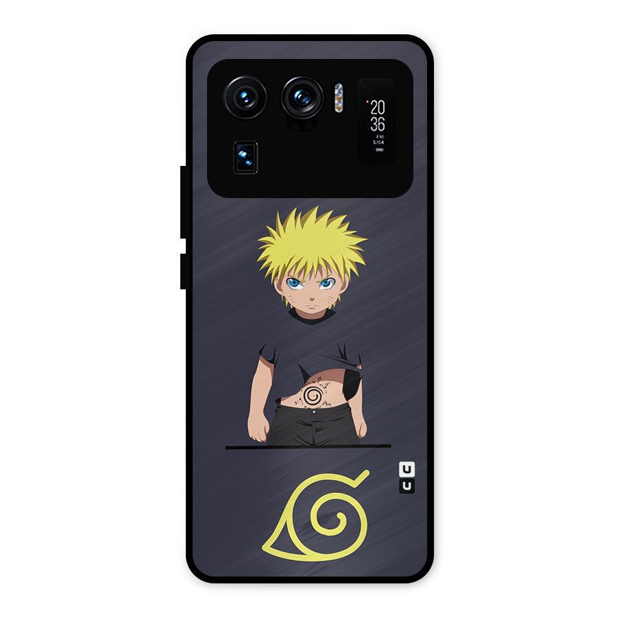 Naruto Kid Metal Back Case for Mi 11 Ultra