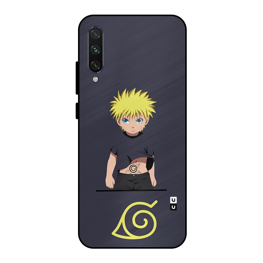 Naruto Kid Metal Back Case for Mi A3