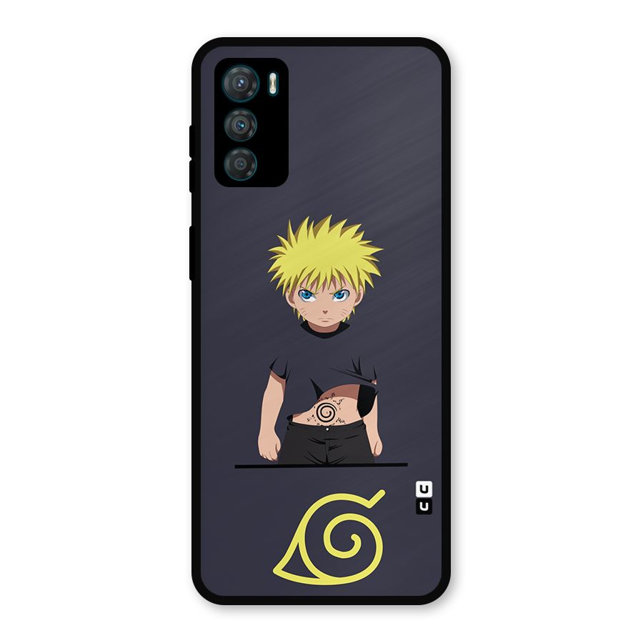 Naruto Kid Metal Back Case for Moto G42