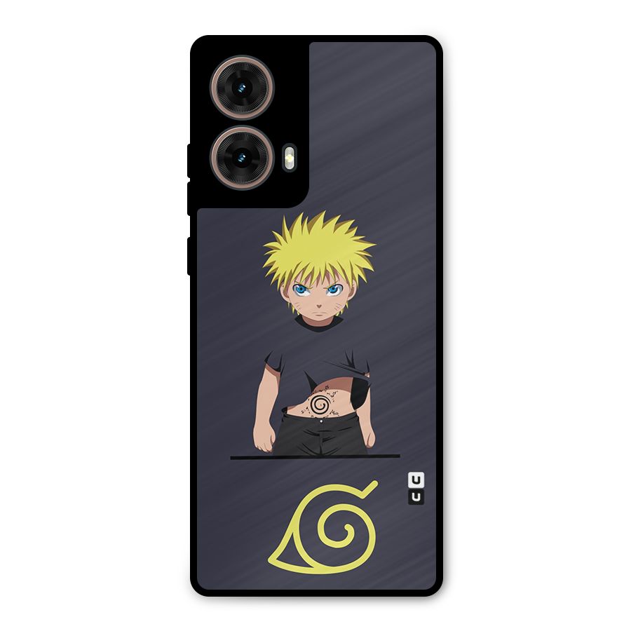 Naruto Kid Metal Back Case for Moto G85