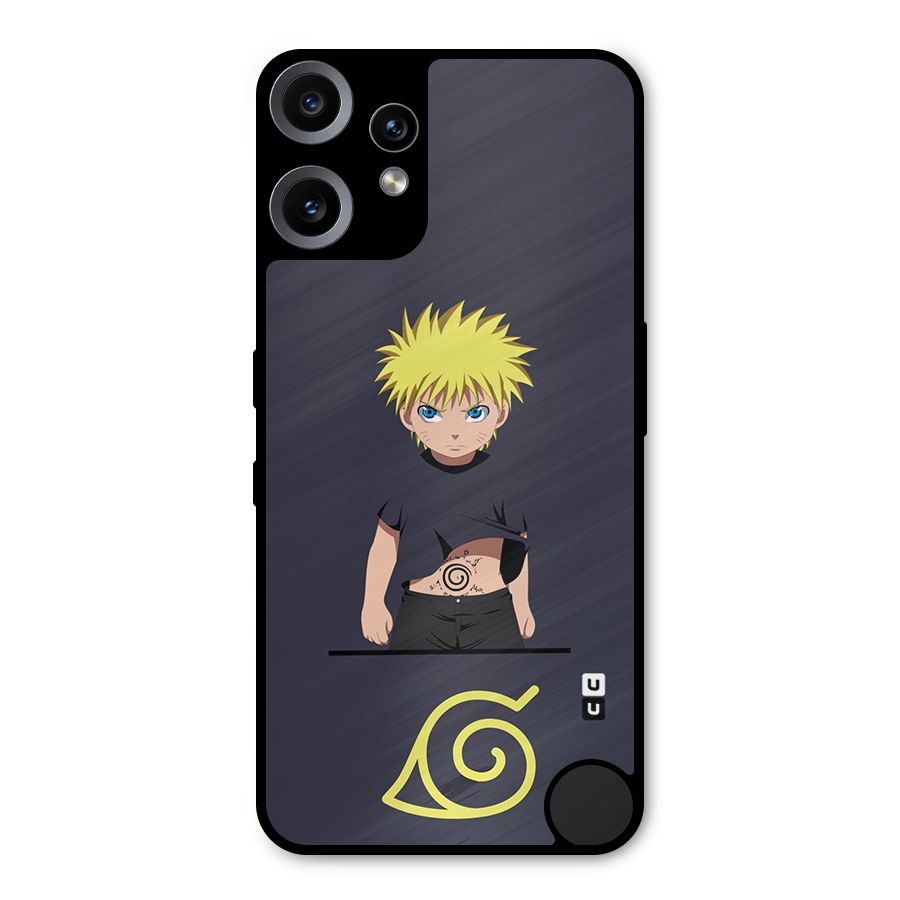 Naruto Kid Metal Back Case for Nothing CMF Phone 2 Pro
