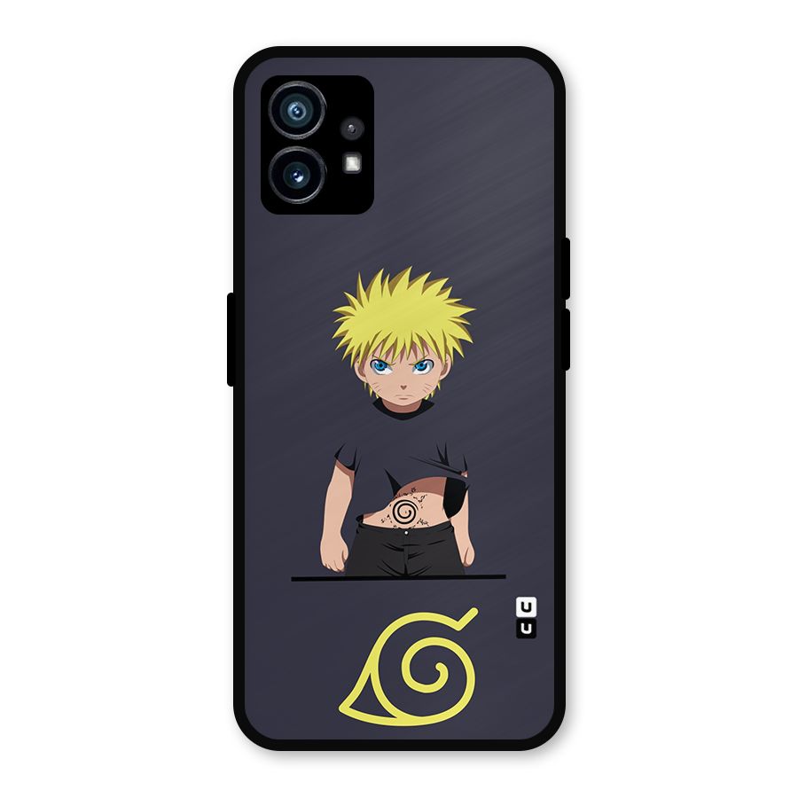 Naruto Kid Metal Back Case for Nothing Phone 1