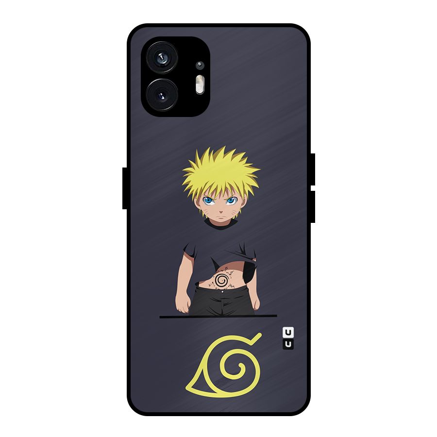 Naruto Kid Metal Back Case for Nothing Phone 2