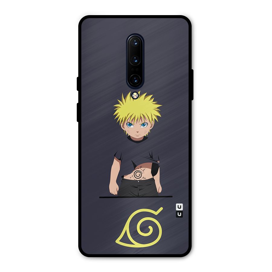 Naruto Kid Metal Back Case for OnePlus 7 Pro