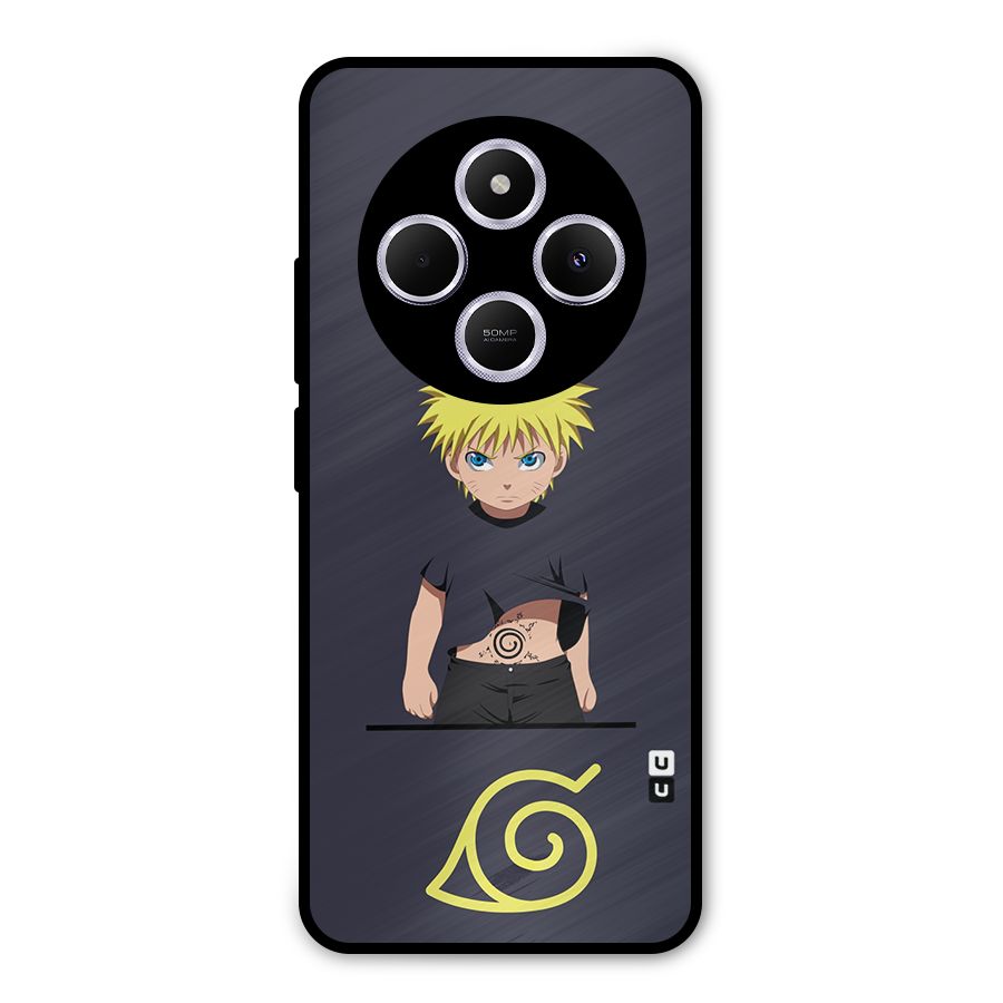 Naruto Kid Metal Back Case for Poco C75 5G