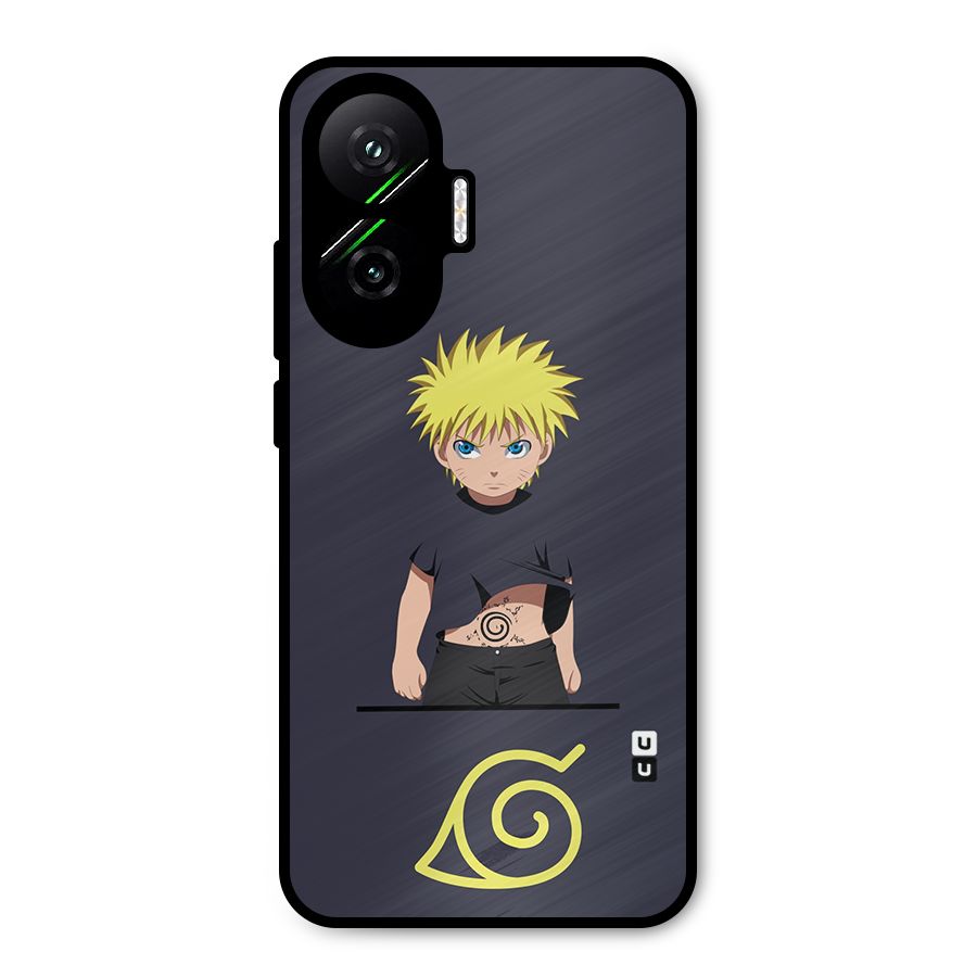 Naruto Kid Metal Back Case for Poco F7