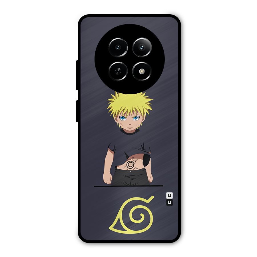 Naruto Kid Metal Back Case for Realme 12x 5G