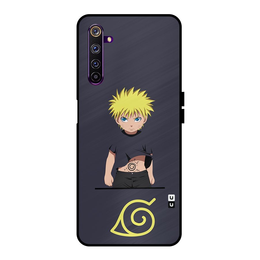 Naruto Kid Metal Back Case for Realme 6 Pro