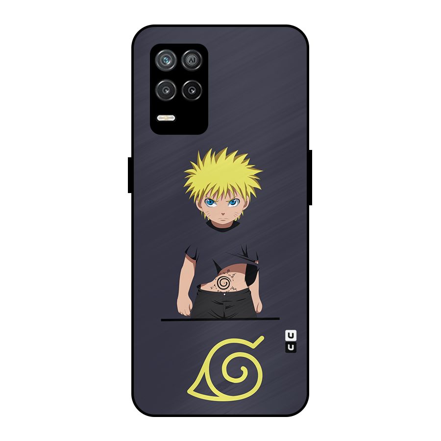 Naruto Kid Metal Back Case for Realme 8s 5G
