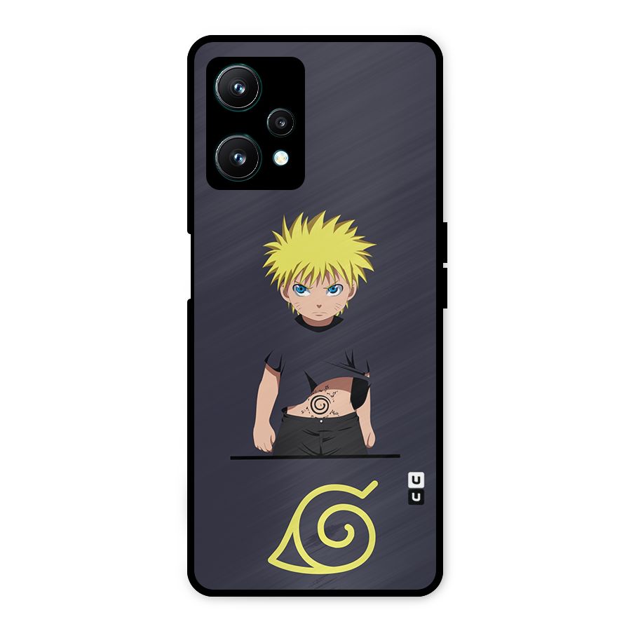 Naruto Kid Metal Back Case for Realme 9 Pro 5G