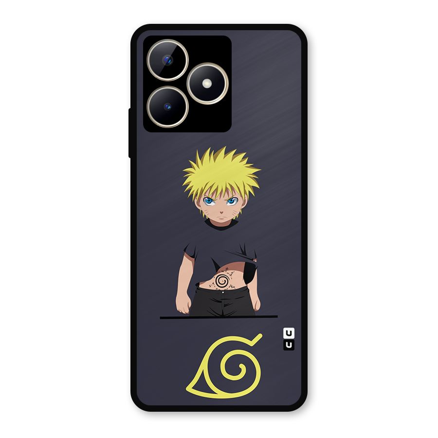 Naruto Kid Metal Back Case for Realme C53