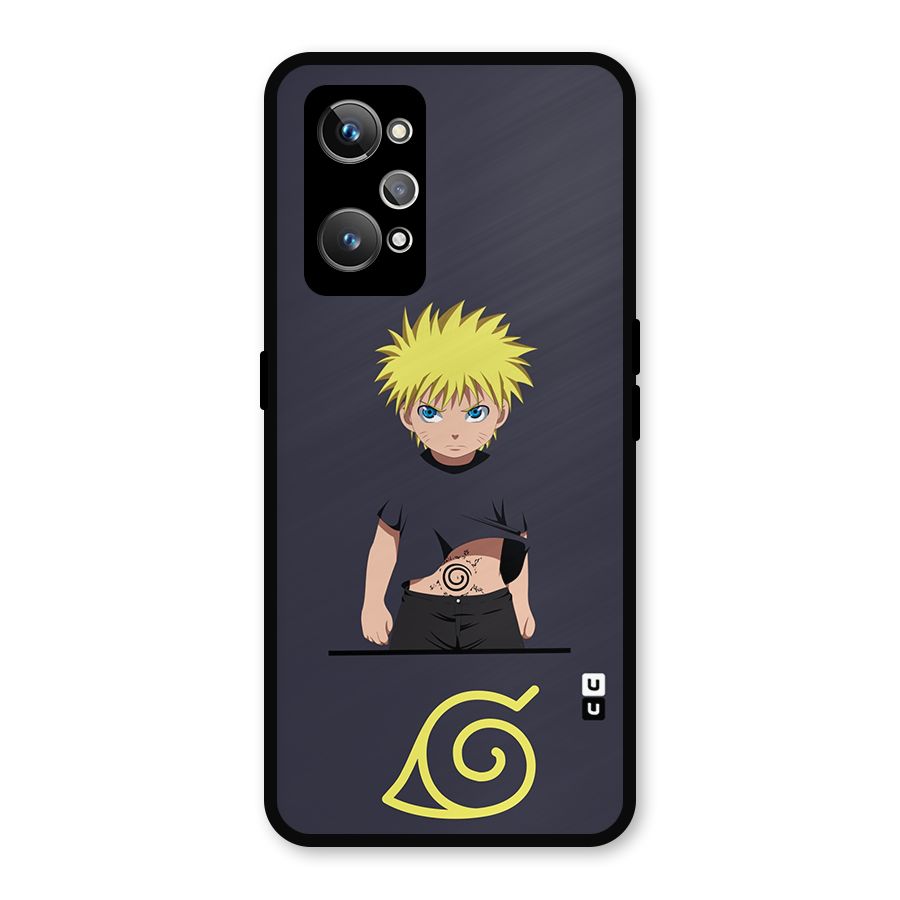 Naruto Kid Metal Back Case for Realme GT 2