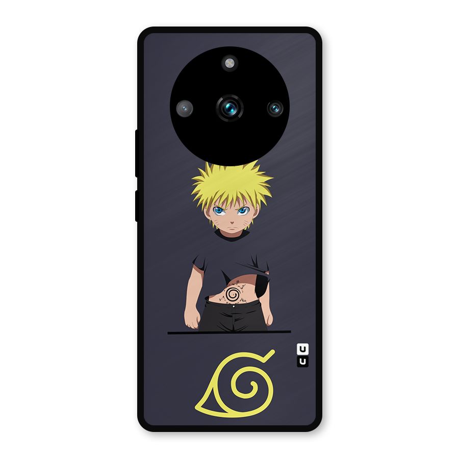 Naruto Kid Metal Back Case for Realme Narzo 60 Pro