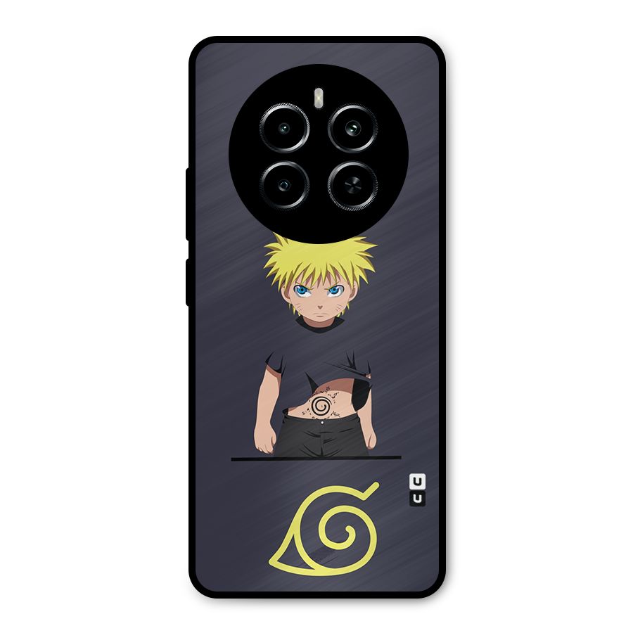 Naruto Kid Metal Back Case for Realme P1