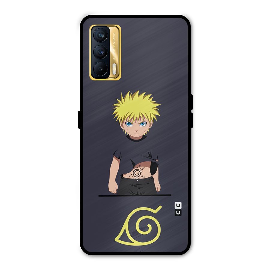 Naruto Kid Metal Back Case for Realme X7