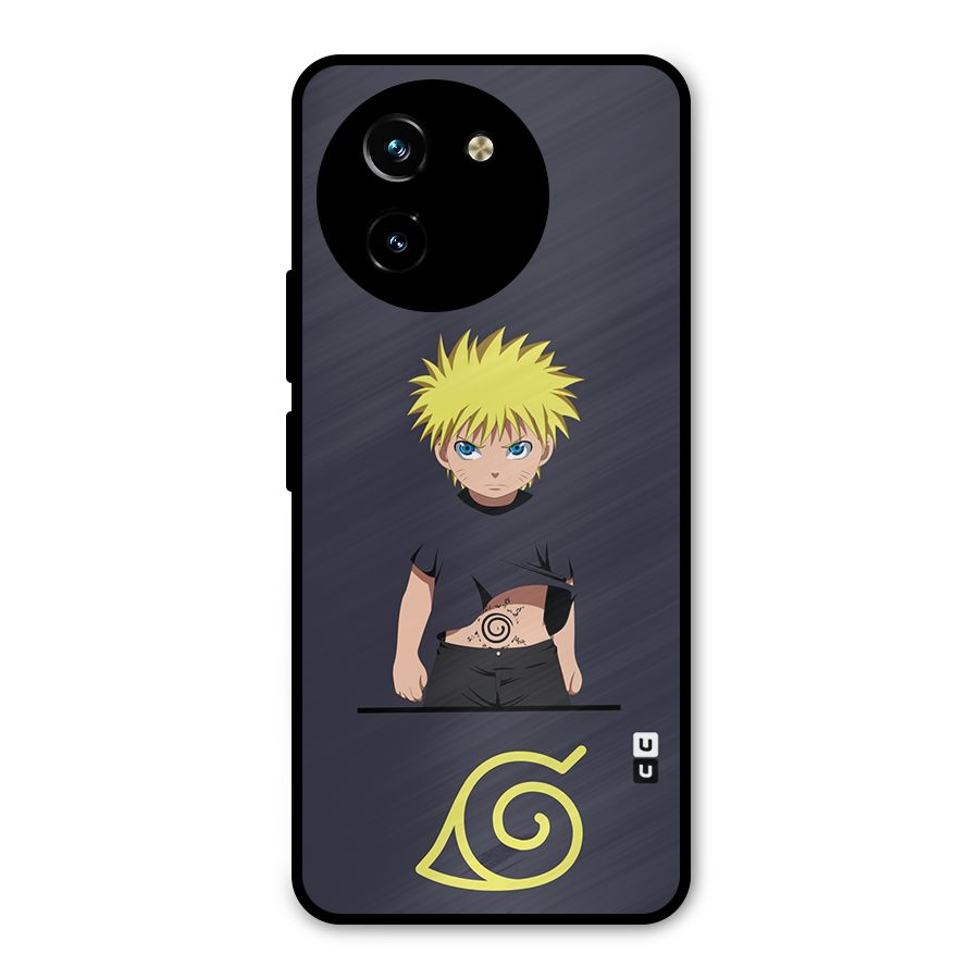 Naruto Kid Metal Back Case for Vivo T3x