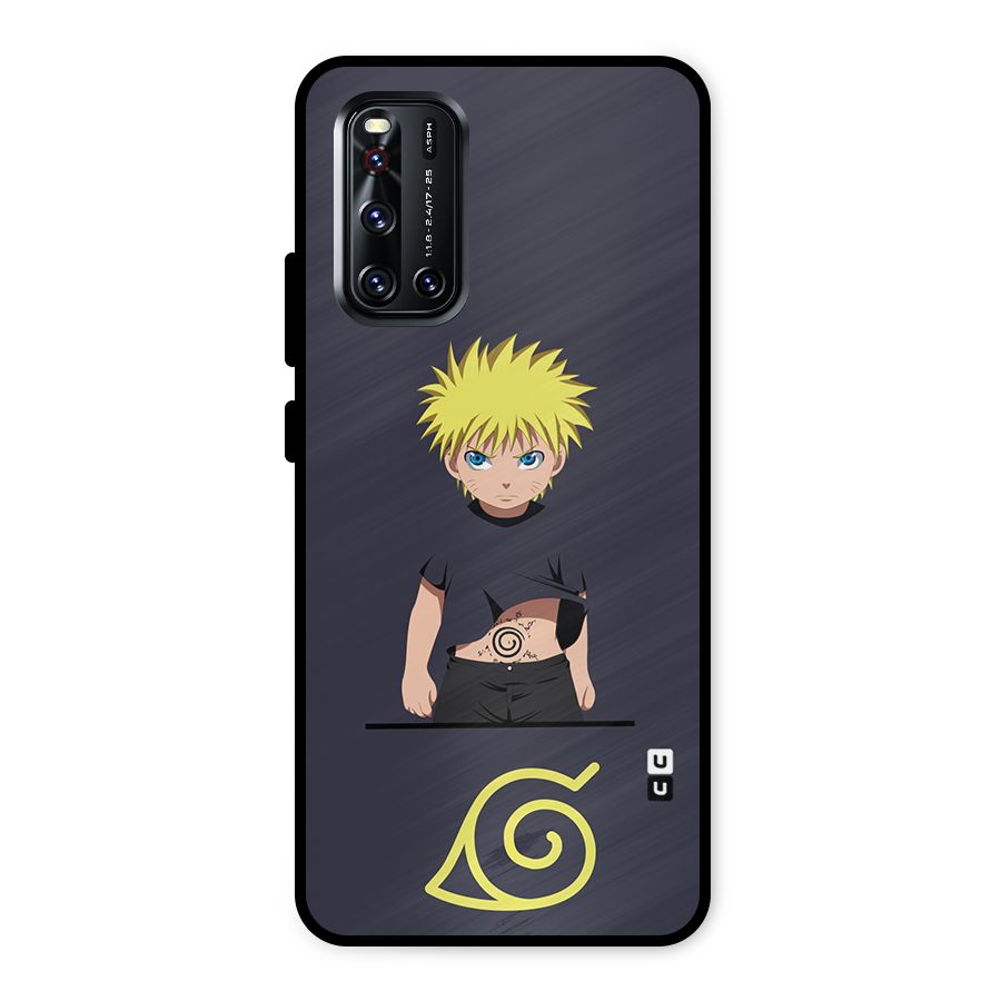 Naruto Kid Metal Back Case for Vivo V19