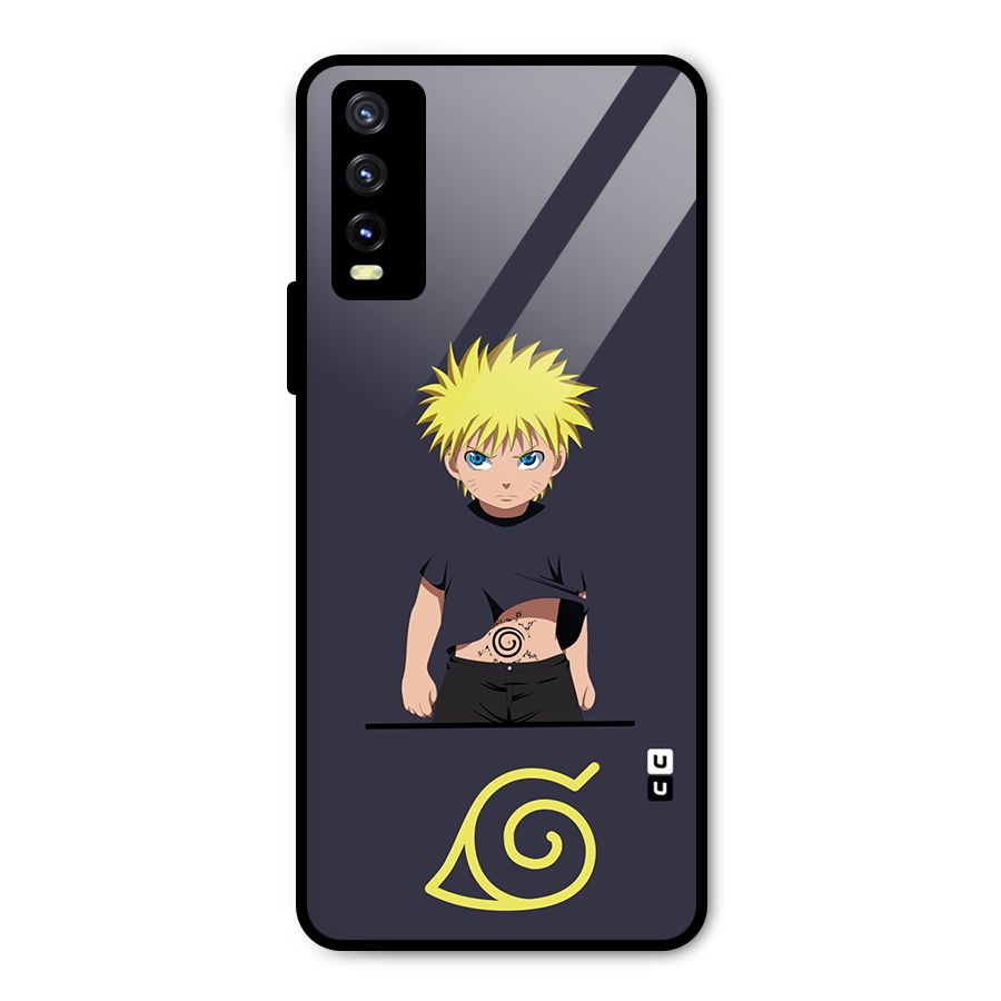 Naruto Kid Metal Back Case for Vivo Y20