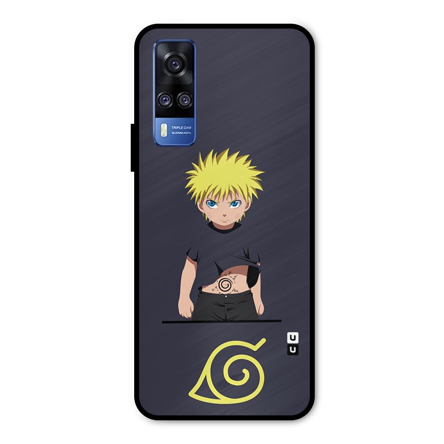 Naruto Kid Metal Back Case for Vivo Y31
