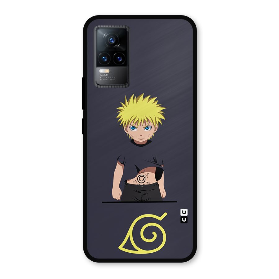 Naruto Kid Metal Back Case for Vivo Y73