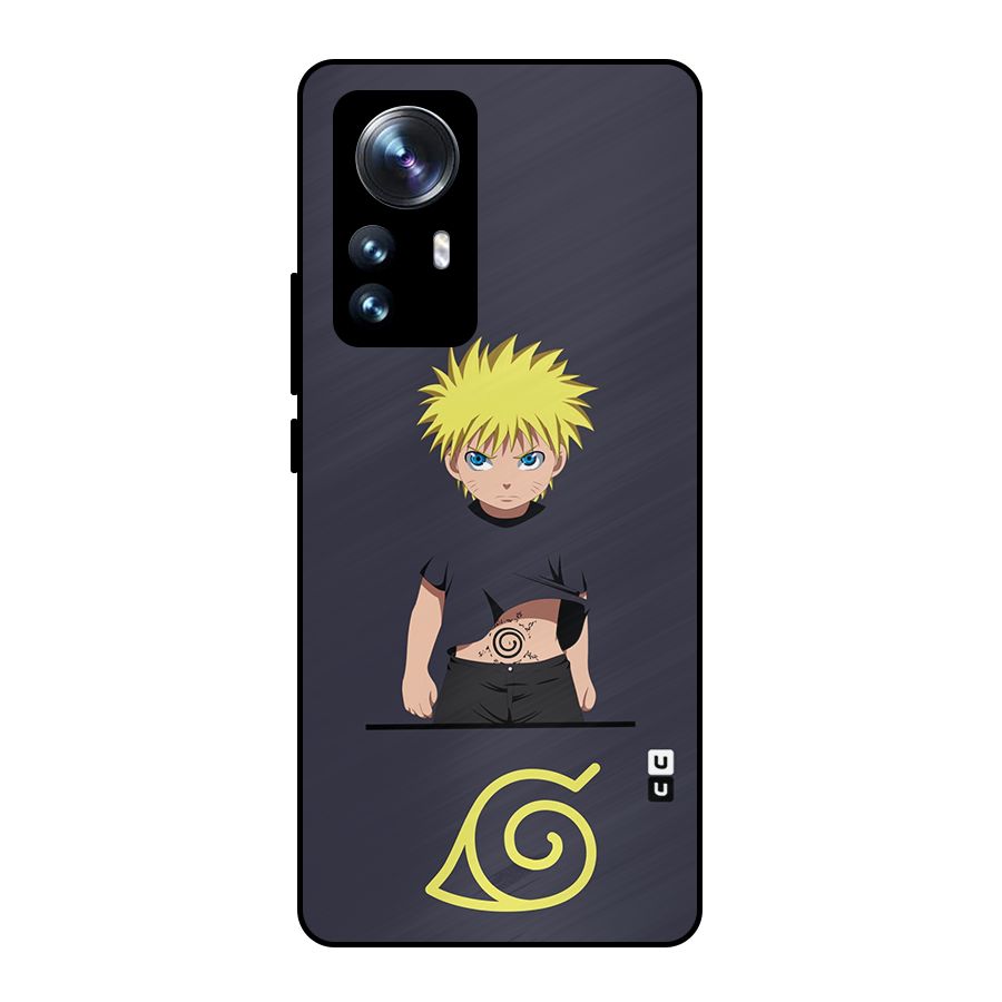 Naruto Kid Metal Back Case for Xiaomi 12 Pro