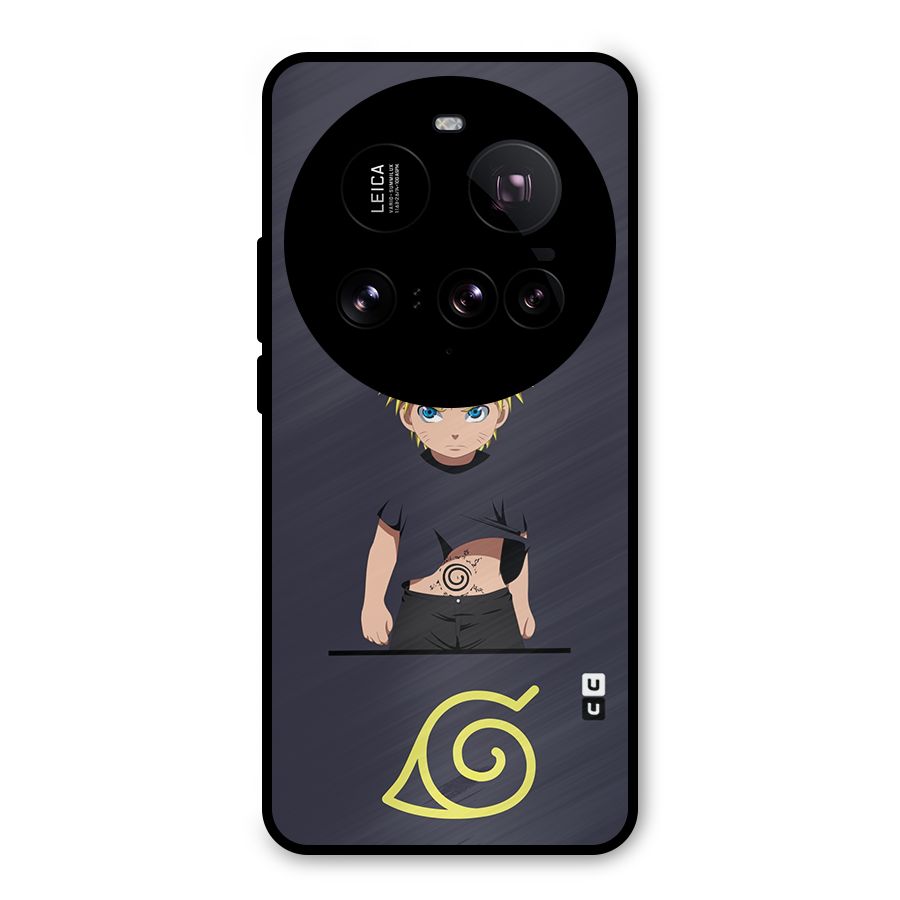 Naruto Kid Metal Back Case for Xiaomi 15 Ultra