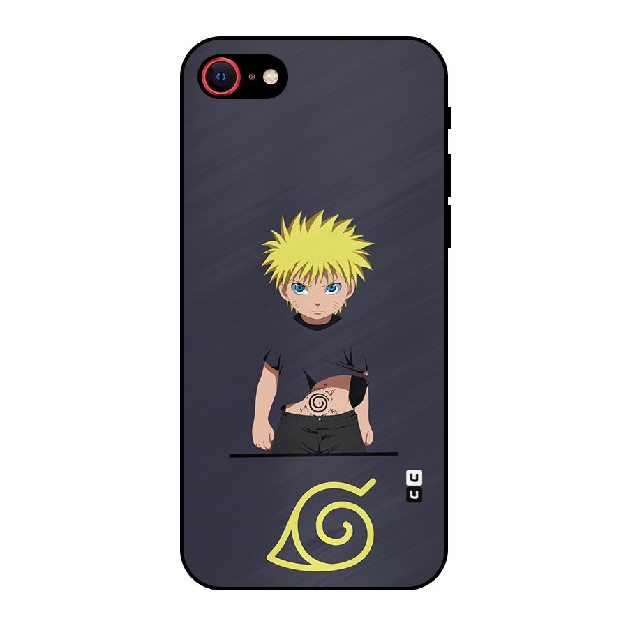 Naruto Kid Metal Back Case for iPhone 7