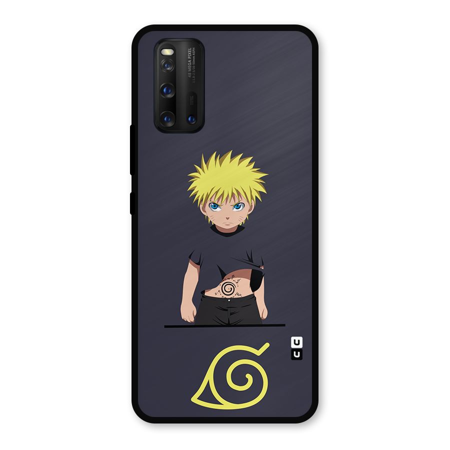 Naruto Kid Metal Back Case for iQOO 3
