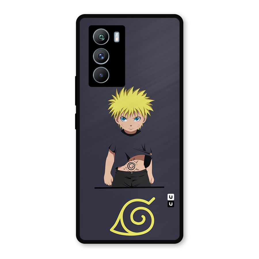 Naruto Kid Metal Back Case for iQOO 9 SE