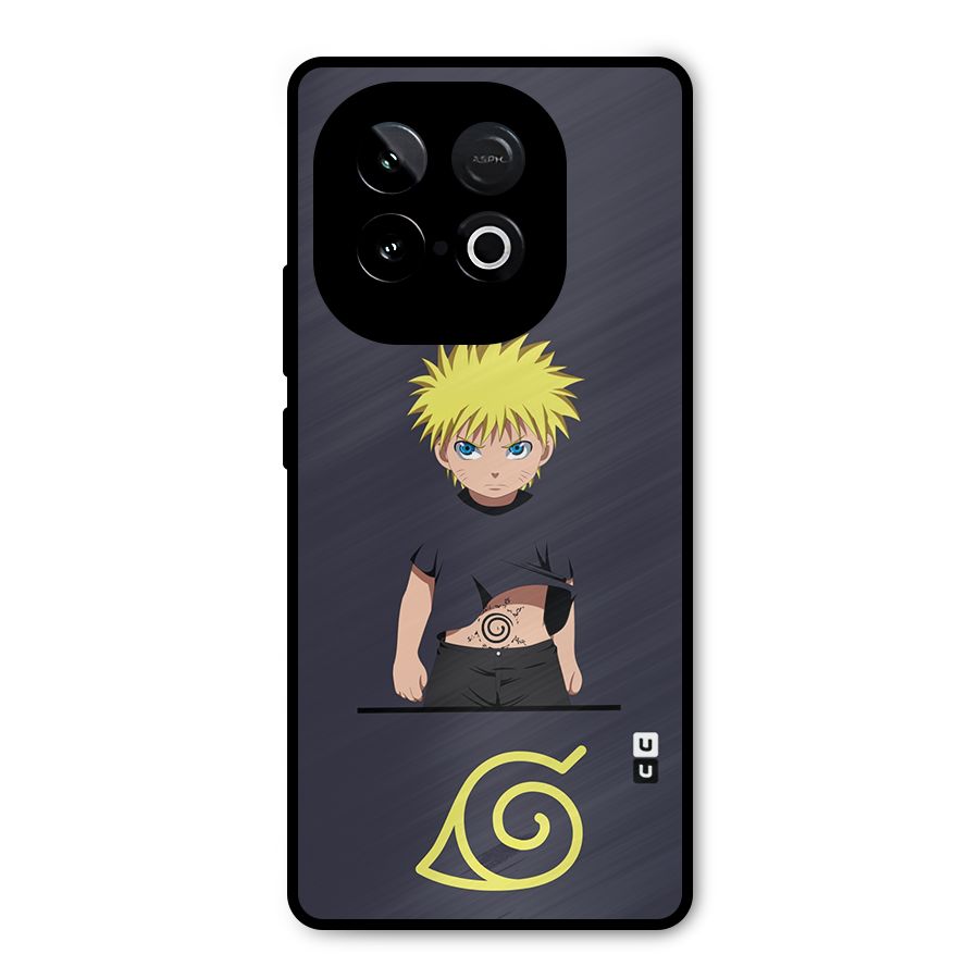 Naruto Kid Metal Back Case for iQOO Neo 10