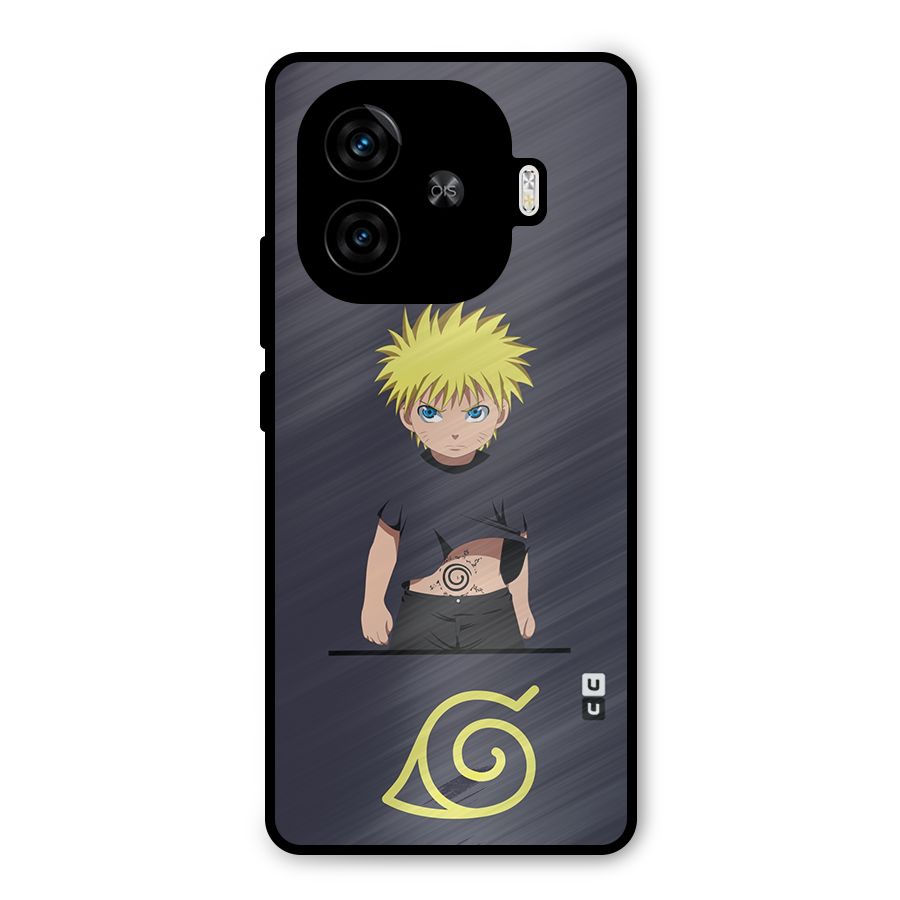 Naruto Kid Metal Back Case for iQOO Neo 10R