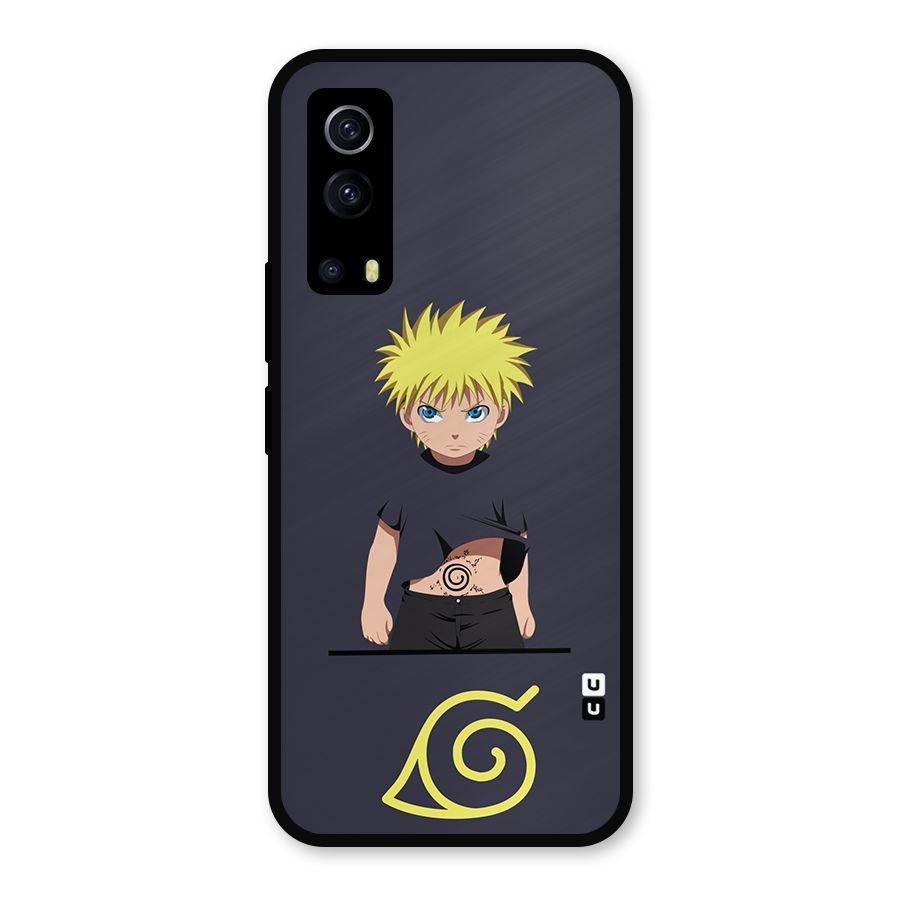 Naruto Kid Metal Back Case for iQOO Z3